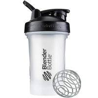 BlenderBottle Classic 28-Ounce Protein Shaker Bottle – Leak-Proof Lid, Stainless Steel BlenderBall, BPA-Freewith Wire Whisk Ball