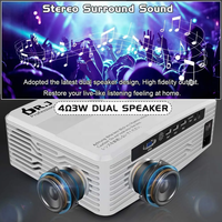 TMY Portable Home Projector V08 – 720p Native HD, Bluetooth Speaker, Upscaled Full HD Support