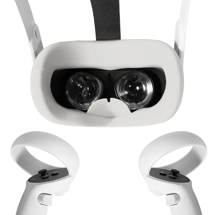 SUPERUS VR Face Cover Pad for Oculus Quest 2 – Sweat-Proof PU Leather Facial Interface Replacement