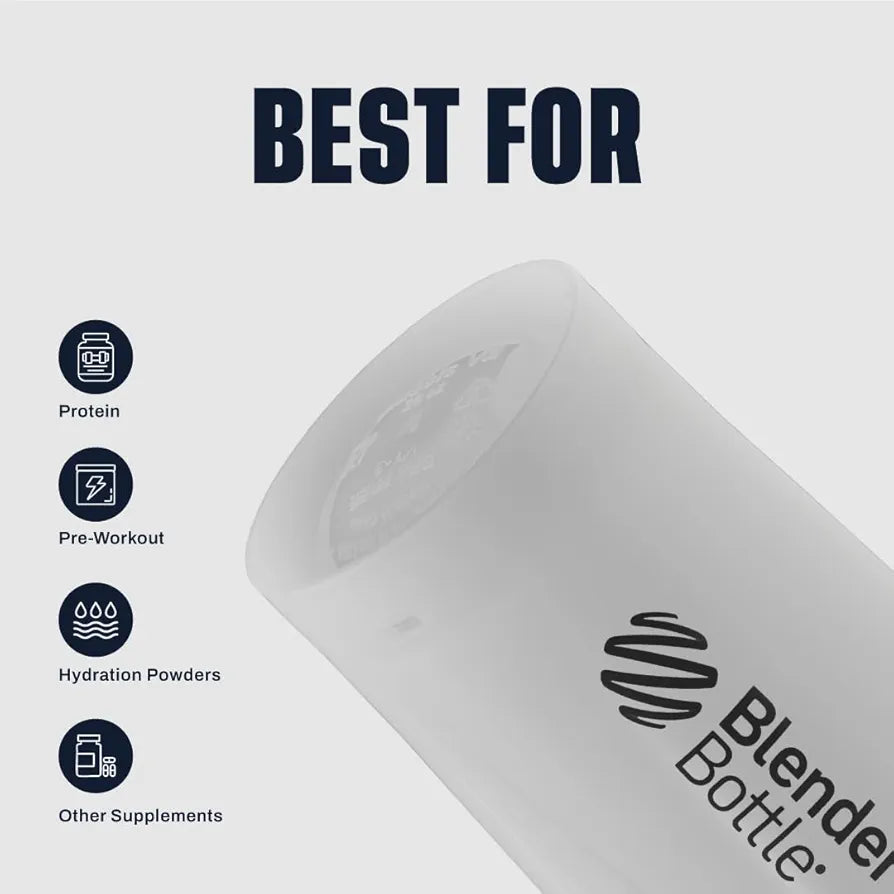 BlenderBottle Classic 28oz Shaker Cup – Leak-Proof Protein Shaker with Wire Whisk Ball