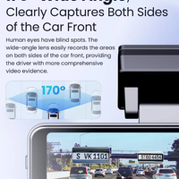 Veement V300 Dash Cam 1296P WiFi – 24-Hour Parking Mode, Night Vision, Loop Recording