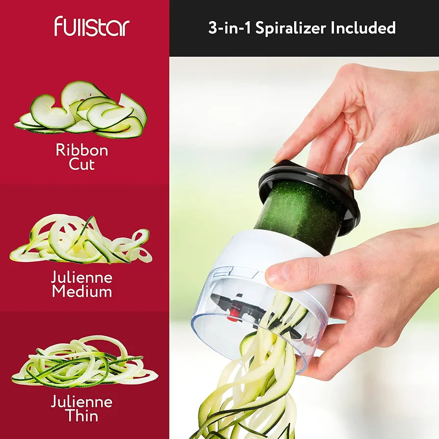 Yusshn 12-in-1 Vegetable Chopper – Multifunctional Onion & Food Cutter with 7 Blades and Container (Grey)