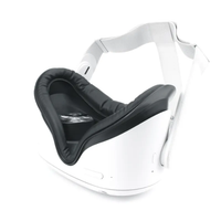 SUPERUS VR Face Cover Pad for Oculus Quest 2 – Sweat-Proof PU Leather Facial Interface Replacement