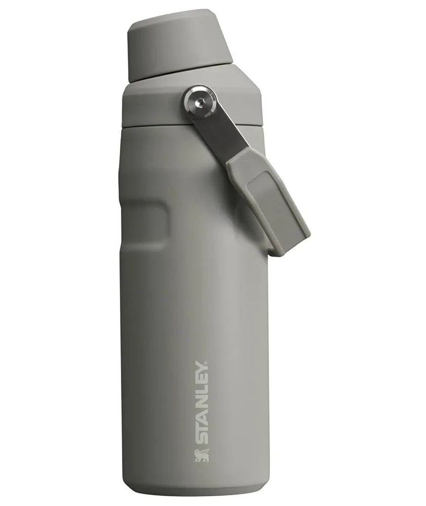 Stanley IceFlow 16-oz Ash Fast-Flow Bottle – Lightweight, Leakproof Insulated Stainless Steel