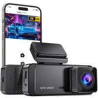 Veement V300 1296P Front WiFi Dash Cam with Night Vision & 24-Hour Parking Mode
