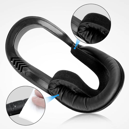SUPERUS Facial Interface & Pad – Sweat-Proof PU Foam Replacement for Meta Quest 2