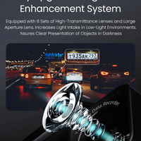 Veement V300 Dash Cam 1296P WiFi – 24-Hour Parking Mode, Night Vision, Loop Recording