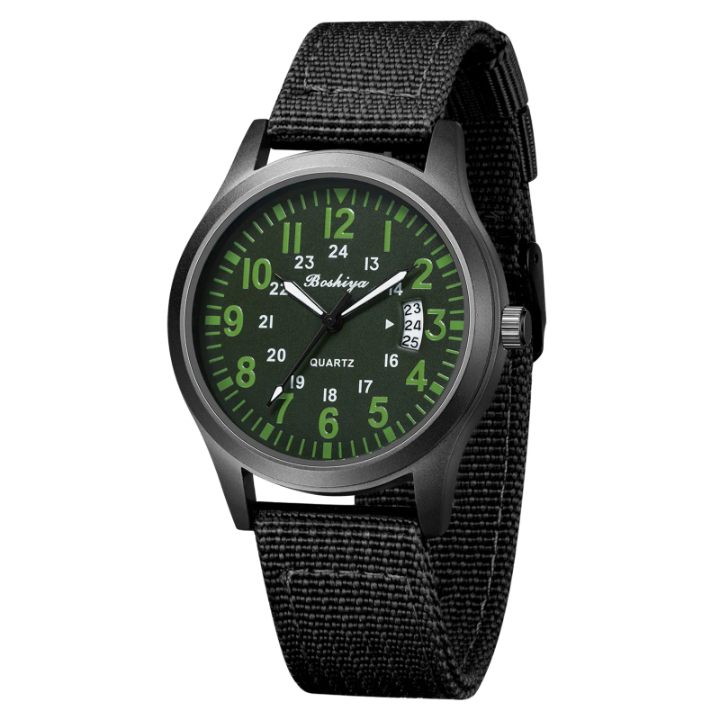 LN LENQIN R015 Waterproof Analog Watch Men – 30M Casual Fashion Silicone Strap Date Display