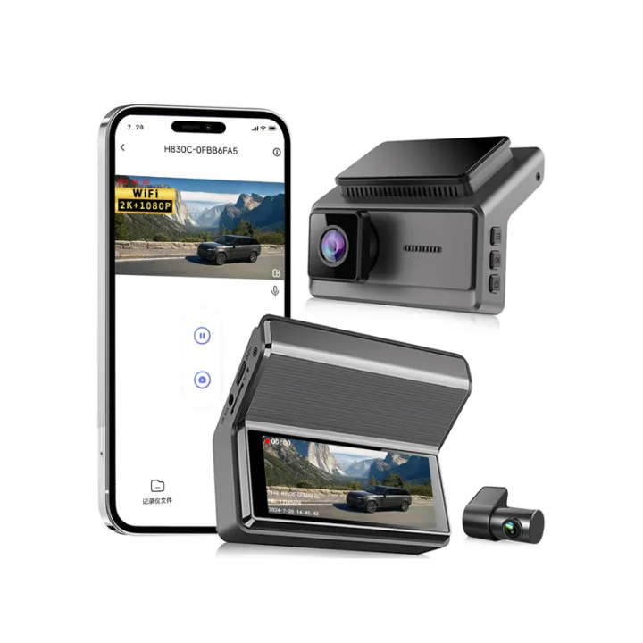 Veement V300 Dash Cam 1296P WiFi – 24-Hour Parking Mode, Night Vision, Loop Recording