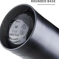 BlenderBottle Classic 28-Ounce Protein Shaker Bottle – Leak-Proof Lid, Stainless Steel BlenderBall, BPA-Freewith Wire Whisk Ball