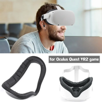 SUPERUS VR Face Cover Pad for Oculus Quest 2 – Sweat-Proof PU Leather Facial Interface Replacement