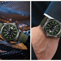 LN LENQIN R015 Waterproof Analog Watch Men – 30M Casual Fashion Silicone Strap Date Display